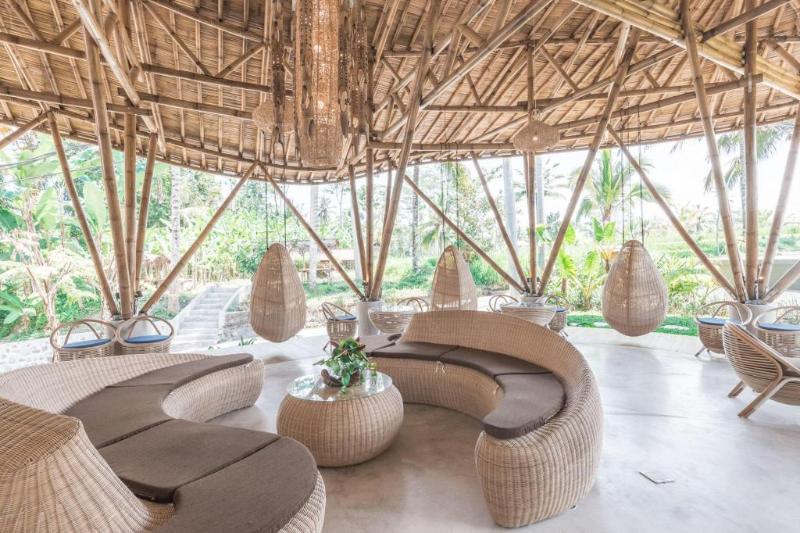 Daun Lebar Villas Payangan Exteriör bild
