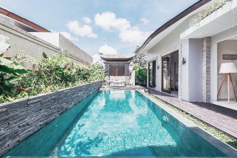 Daun Lebar Villas Payangan Exteriör bild